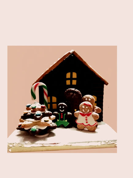 Torta de Navidad Rústica